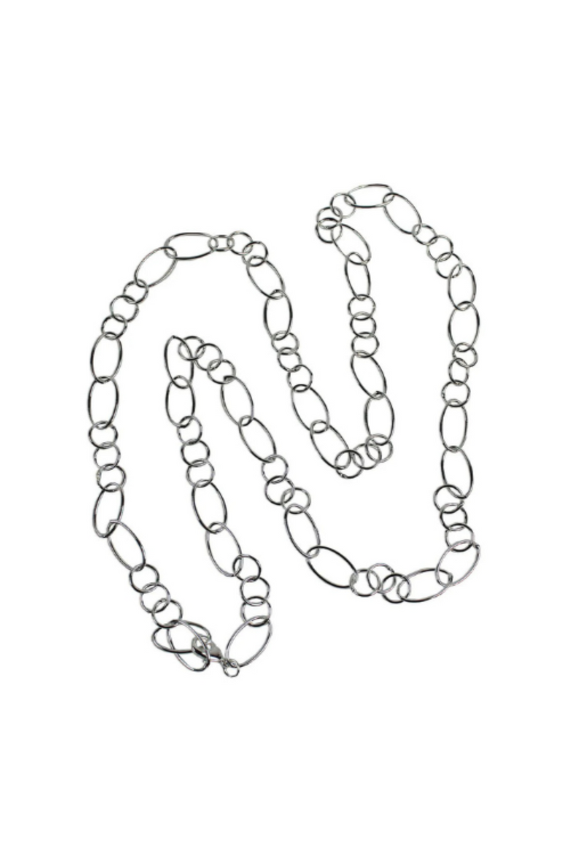 Delilah "Flirty" Silver Chain