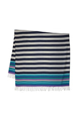Beach Stripe Lightweight Throw
