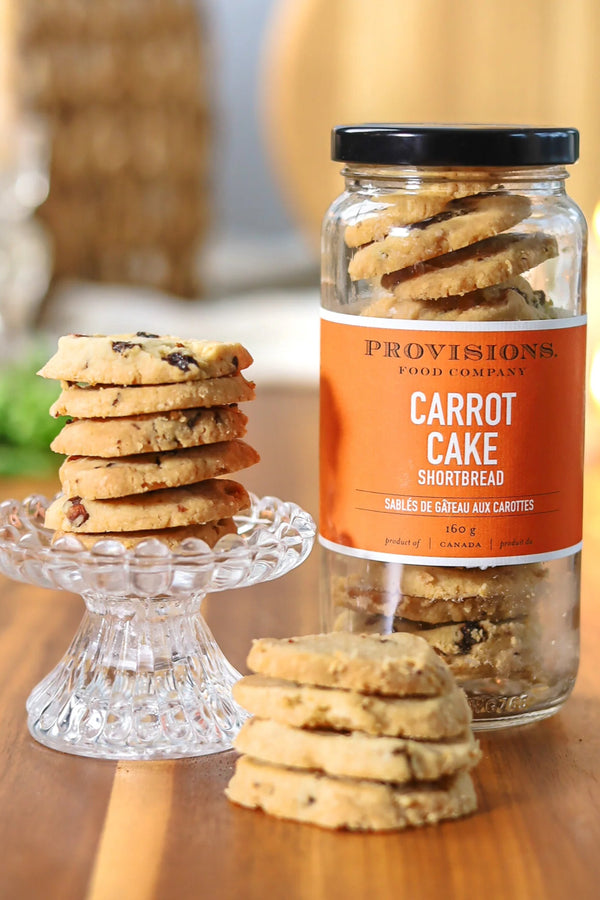 Carrot Cake Shortbread Jar