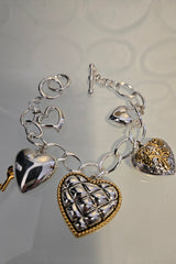 Three Hearts Bracelet