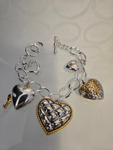 Three Hearts Bracelet