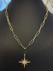 Gold Star Necklace