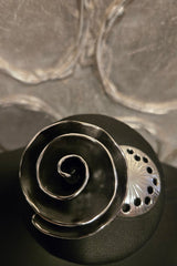 The Black Swirl Brooch