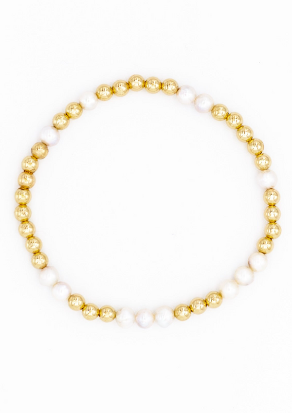 4mm Pearl Repeater Bracelet