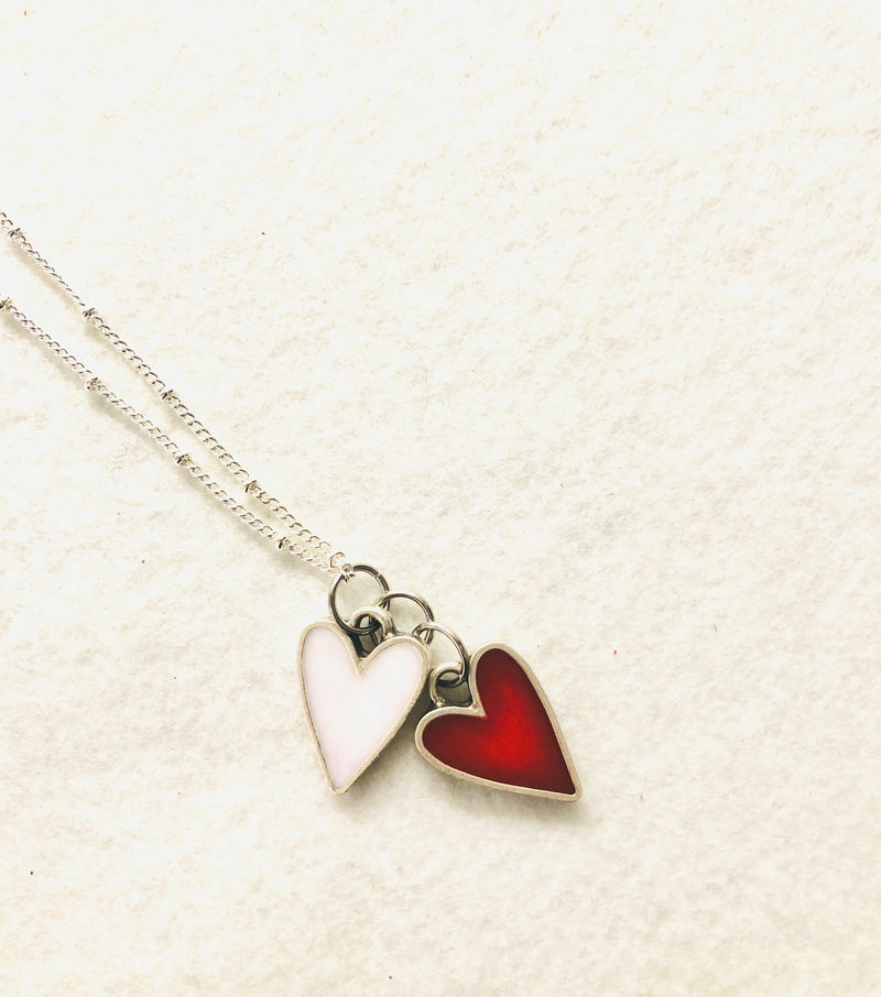 Sweetheart 2 Hearts Pendant