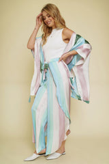 Pastel Stripe  Kimono