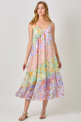 Spring Floral Maxi Dress