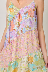 Spring Floral Maxi Dress