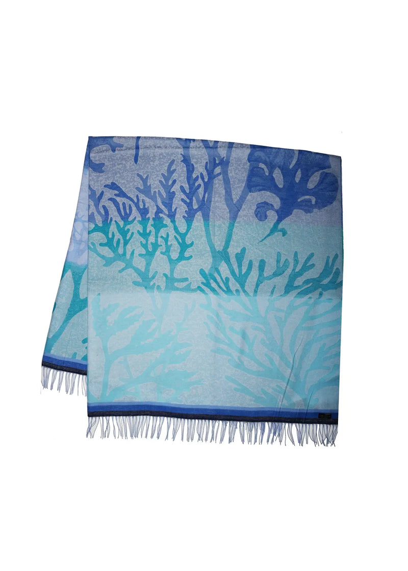 Coral Lightweight Cashmink Throw