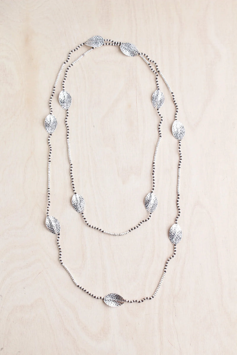 Leaf Layering Alloy Necklace