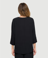 V Neck Batwing Top