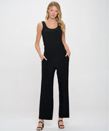 Cropped Wide Leg Pant