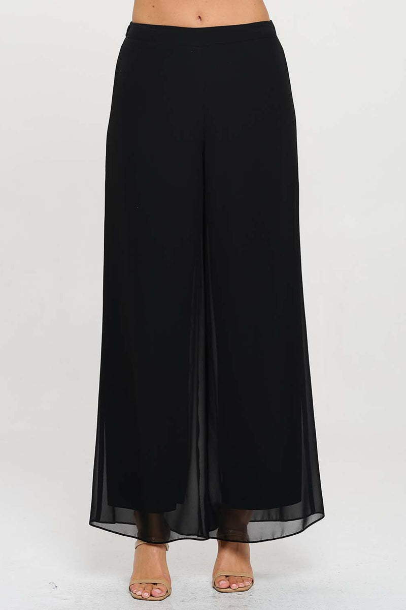 Chiffon Wide Leg Pant