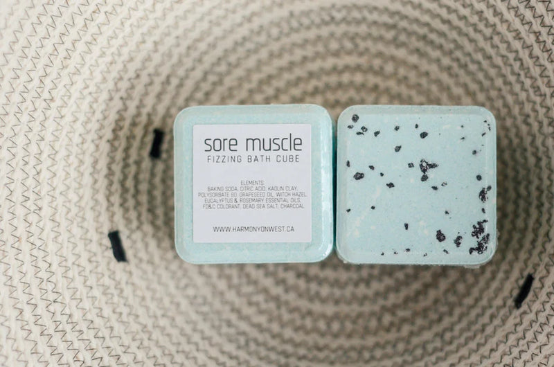 Sore Muscle Bath Bomb