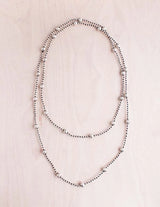 Swirl Ball Layering Alloy Necklace