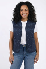 Bandana Quilted Vest