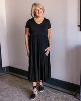 Ruffle Sleeve Dress