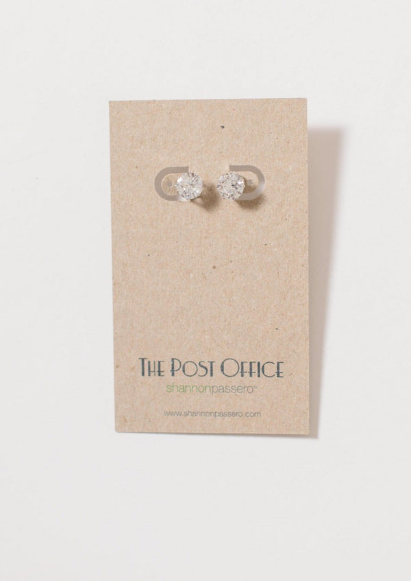 Stone Studded Earrings Jewelry - The Post Office by Shannon Passero. Fashion Boutique in Thorold, Ontario