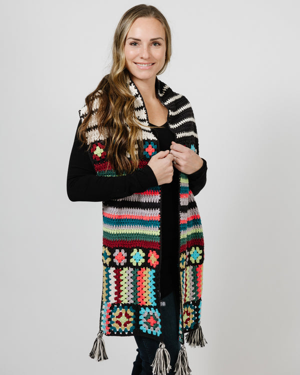 Mixed Media Scarf