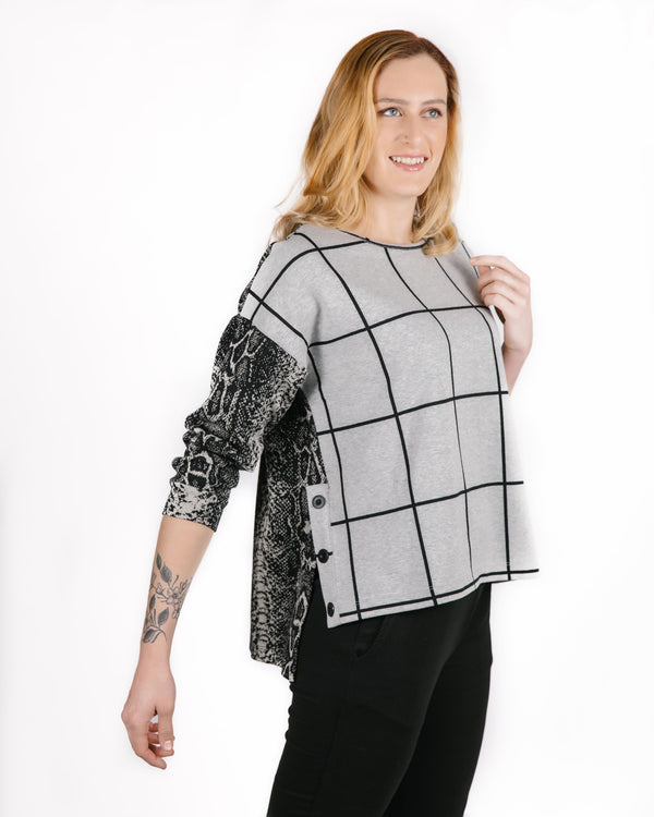 Rochelle Pullover Tops - The Post Office by Shannon Passero. Fashion Boutique in Thorold, Ontario