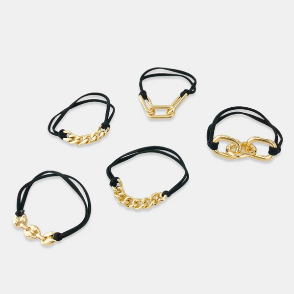 Gold Hair Tie / Bracelet