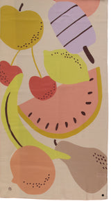 Fruity Pattern Print Scarf