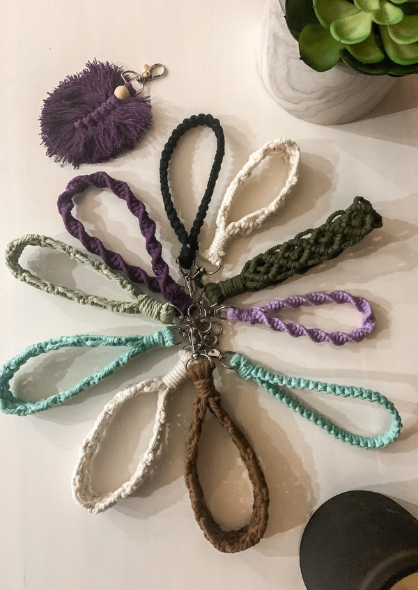 Macrame Wristlet
