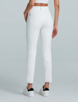 Faux Leather Five Pocket Pant WHITE XL